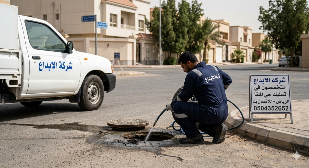 تسليك حي الملقا الرياض