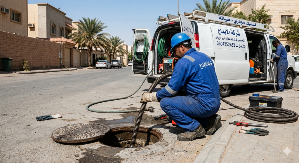 تسليك مجاري غرب الرياض