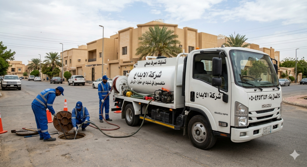 تسليك حي حطين الرياض