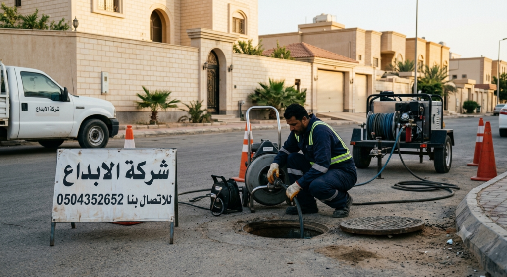 تسليك مجاري بحي زهرة لبن الرياض