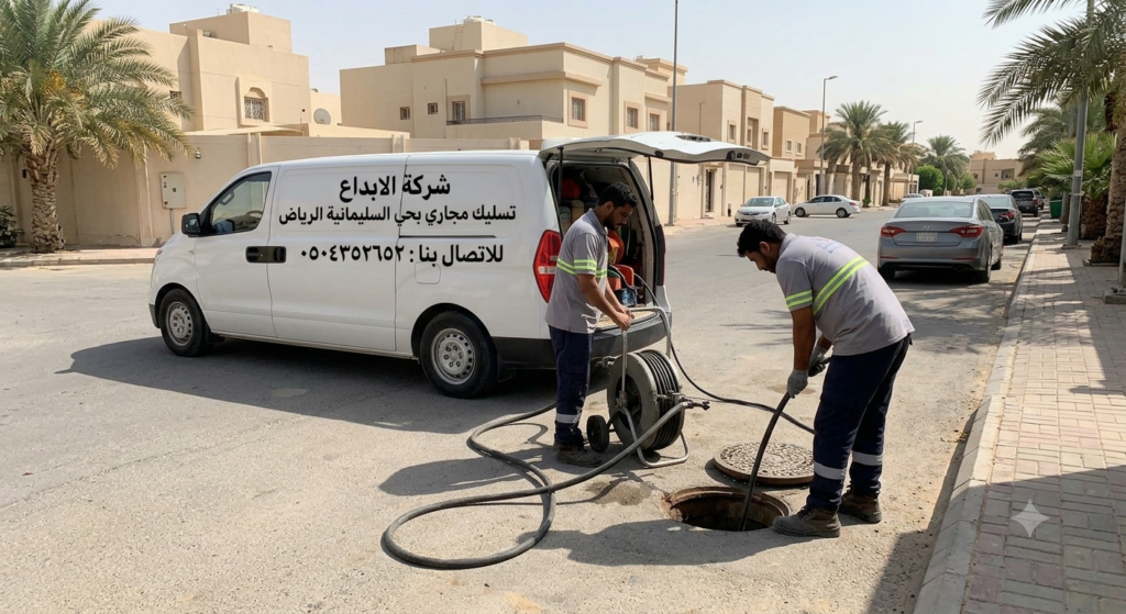تسليك مجاري بحي السليمانية الرياض
