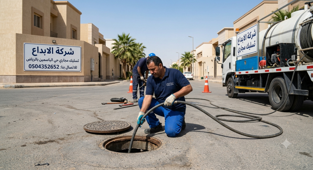 تسليك مجاري حي الياسمين بالرياض