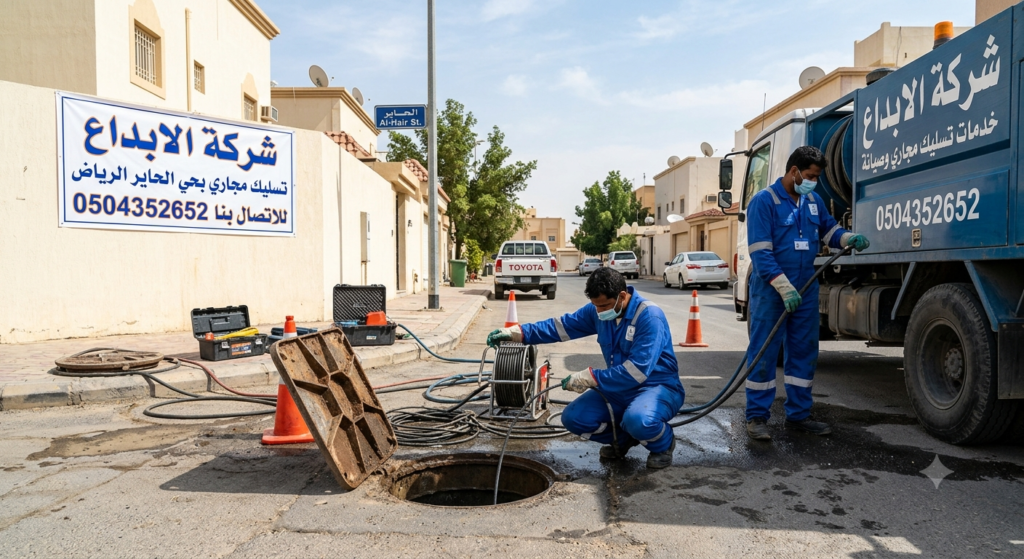 تسليك مجاري بحي الحاير الرياض