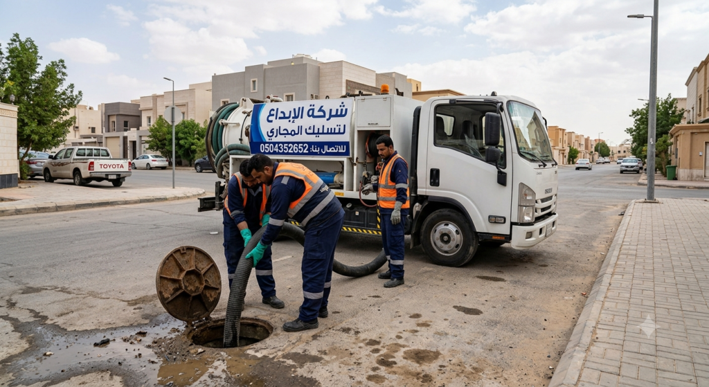 تسليك مجاري بحي وادي لبن الرياض