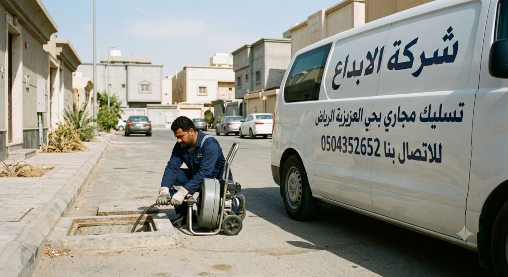 تسليك مجاري بحي العزيزية الرياض